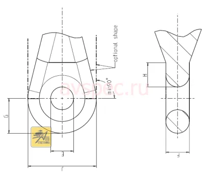 Прицеп Kerland П-3210 с ПСМ к трактору (самосвальный)