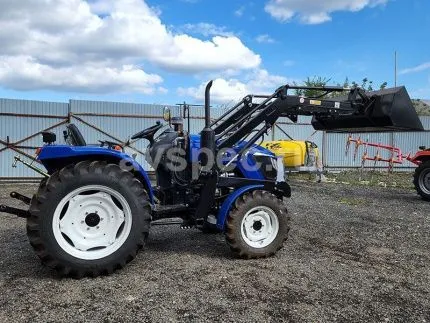 Минитрактор Jinma 264E с погрузчиком