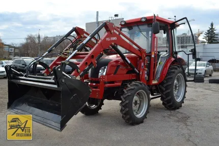 Трактор Dongfeng DF-504 с погрузчиком FEL-500